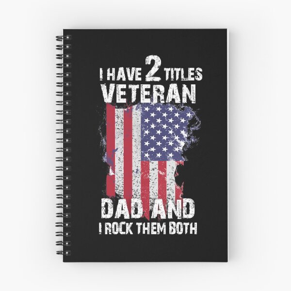 Item preview, I Have Two Titles Veteran Dad And I Pick Them Both For Pats print designed and sold by AYDreamers.