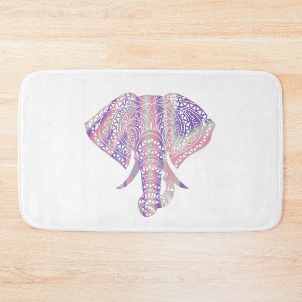 Item preview, Mandala Elephant Gift Pastel Rainbow Vaporwave Tribal Design graphic designed and sold by D-C-Designs.