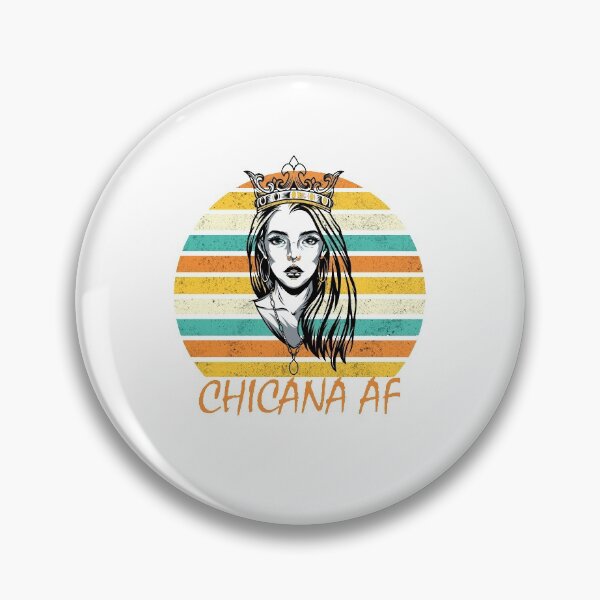 Item preview, Chicana AF Mexican American Pride Shirt - Spanish Ladies Sizes T-shirt - Playera Latinx - Orgullo Mexicano - designed and sold by Soukainadesign.