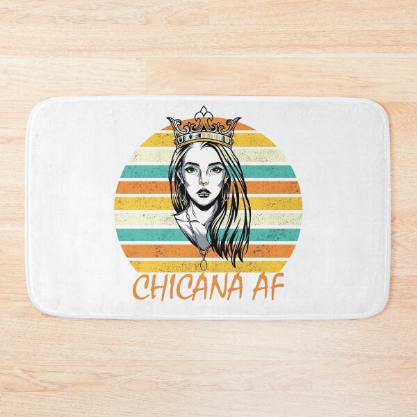 Item preview, Chicana AF Mexican American Pride Shirt - Spanish Ladies Sizes T-shirt - Playera Latinx - Orgullo Mexicano - designed and sold by Soukainadesign.