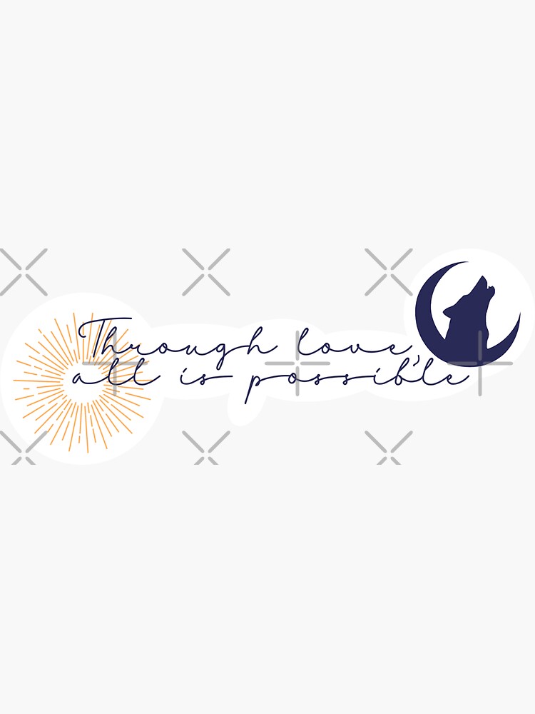 Through love all is possible (Crescent City) by ehollings