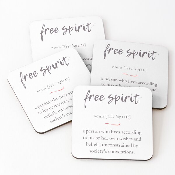 Item preview, Free Spirit Definition | Dictionary Collection designed and sold by Designschmiede.
