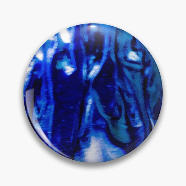Item preview, Blue Aluminum Foil Pan Pattern designed and sold by wildjellybeans.