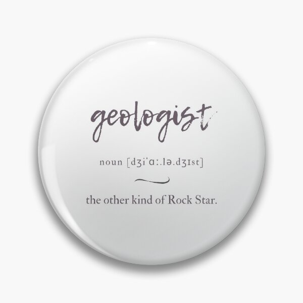 Item preview, Geologist Definition | Dictionary Collection designed and sold by Designschmiede.