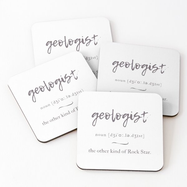Item preview, Geologist Definition | Dictionary Collection designed and sold by Designschmiede.
