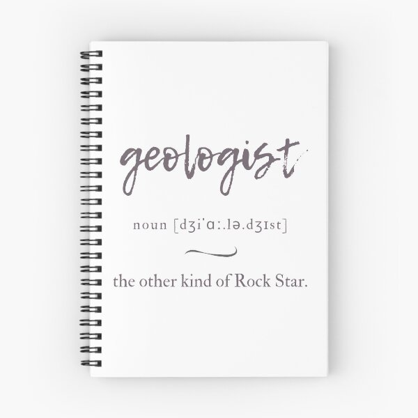 Item preview, Geologist Definition | Dictionary Collection designed and sold by Designschmiede.