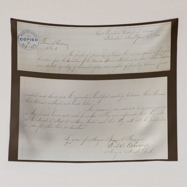 Item preview, Original General Order 3. June 19th 1865 Juneteenth designed and sold by allhistory.