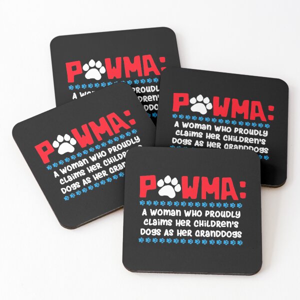 Item preview, Pawma Definition Design für eine Oma von niedlichen Hunden print designed and sold by AYDreamers.