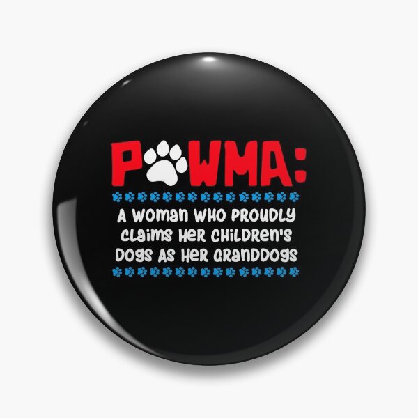 Item preview, Pawma Definition Design für eine Oma von niedlichen Hunden print designed and sold by AYDreamers.