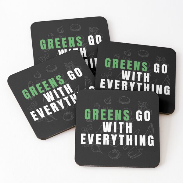 Item preview, Greens Go With Everything - Vegan Cuisine designed and sold by m95sim.