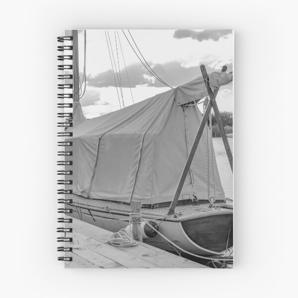 Item preview, Traditional wooden sailing boat moored on the River Thurne, Norfolk  designed and sold by yackers1.