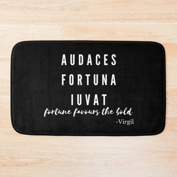 Item preview, Audaces Fortuna Iuvat (en latín) - Fortune Favors the Bold designed and sold by Jajamon.