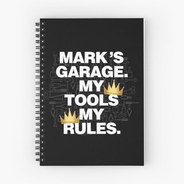 Item preview, Mark Garage My Tools, My Rules designed and sold by HelloFromAja.