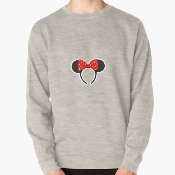 Minnie Red Mouse Sweatshirts Hoodies Redbubble - red mouse ears roblox