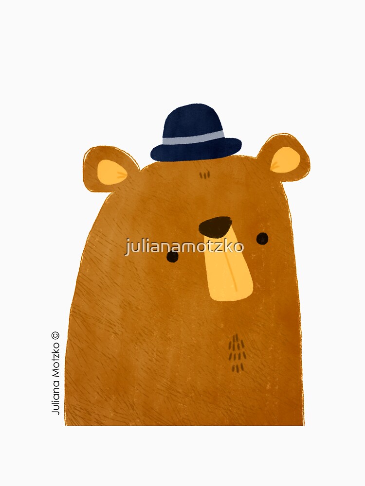 Bear with Hat by julianamotzko