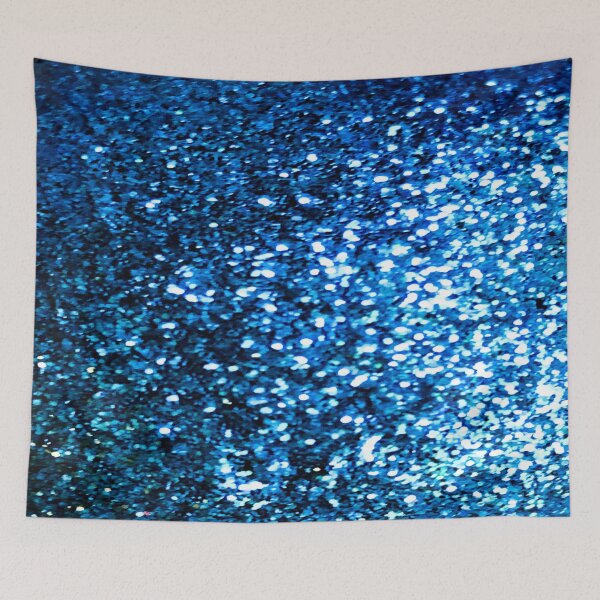 Item preview, Blue Glitter Pattern designed and sold by wildjellybeans.
