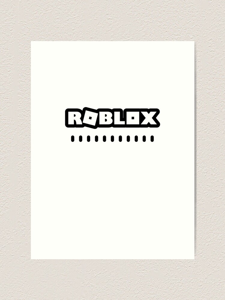 Roblox Art Print By Dana1403 Redbubble - robloxart tumblr