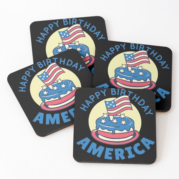 Artikelvorschau, Happy Birthday America entworfen und verkauft von DavinciStore21.