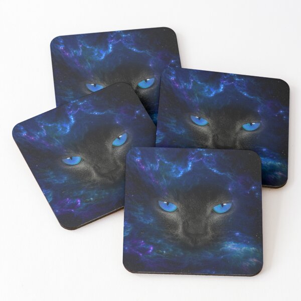 Item preview, CAT IN BLUE SPACE  designed and sold by johnnyssandart.