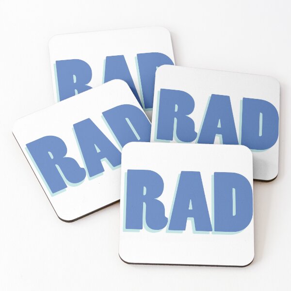 Item preview, Pegatina Rad Blue designed and sold by hacetalor.