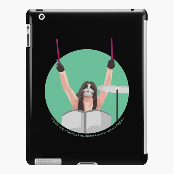 KISS - The Catman - On The Drums - Simple Vector Illustration iPad Snap Case