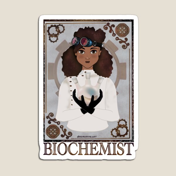 Biochemist (STEAMpunk Art) Magnet