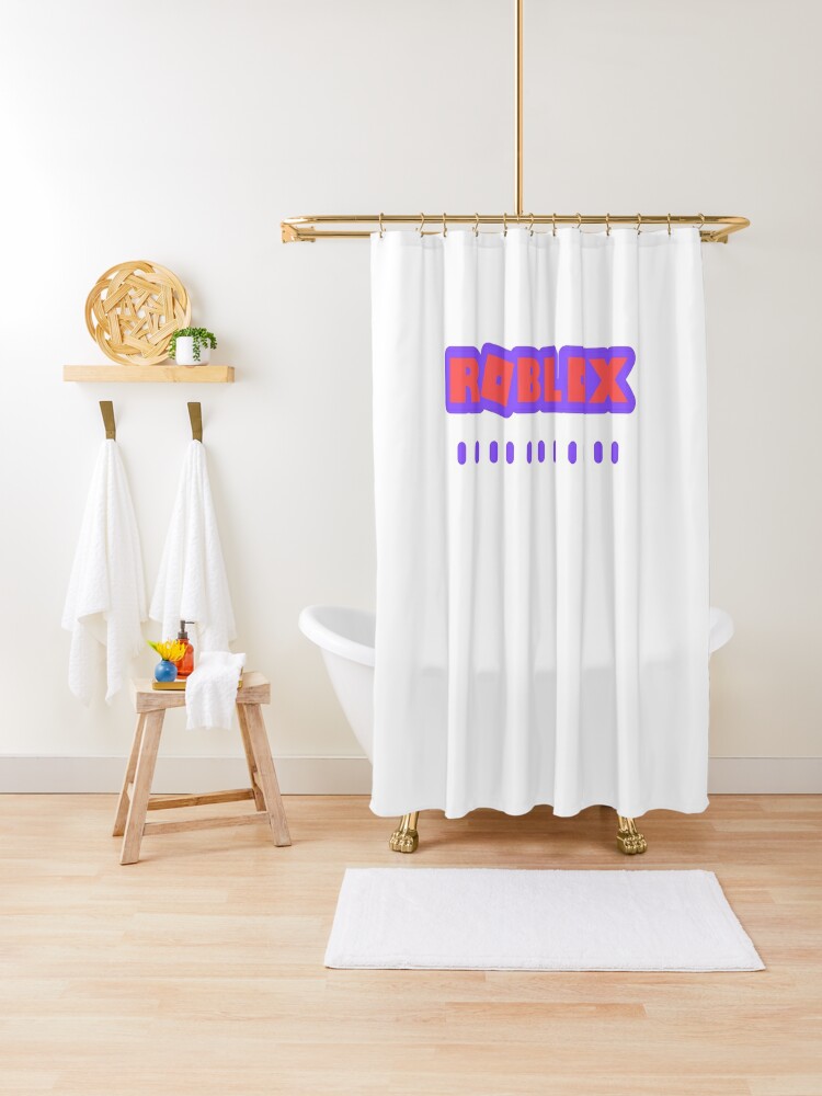 Roblox Shower Curtain By Dana1403 Redbubble - roblox bathroom ideas adopt me