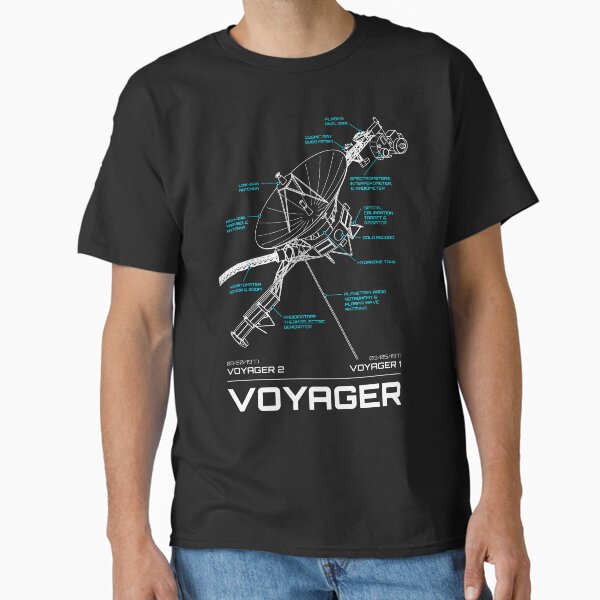 Item preview, Voyager Space Probe Schematic designed and sold by darkskygear.