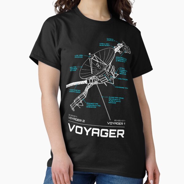 Item preview, Voyager Space Probe Schematic designed and sold by darkskygear.