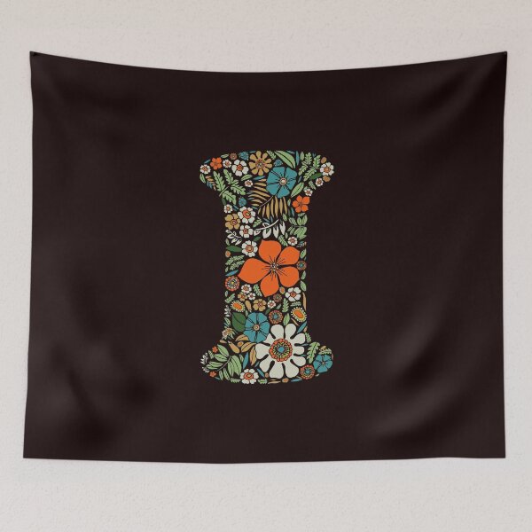 Item preview, Hippie Floral Letter i designed and sold by zeljkica.
