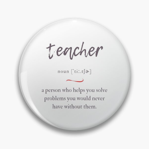 Item preview, Teacher Definition | Dictionary Collection designed and sold by Designschmiede.