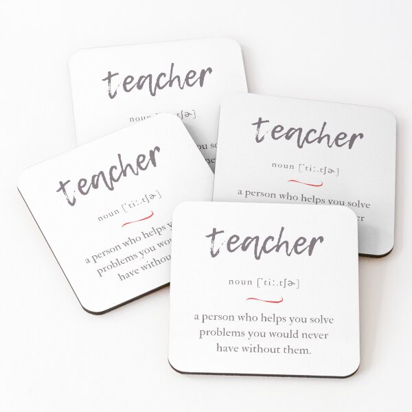 Item preview, Teacher Definition | Dictionary Collection designed and sold by Designschmiede.