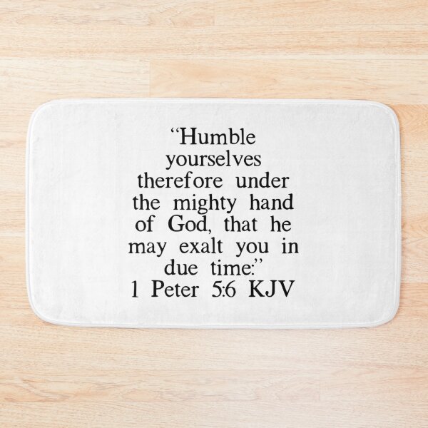 Item preview, 1 Peter 5:6 KJV designed and sold by IBMClothing.