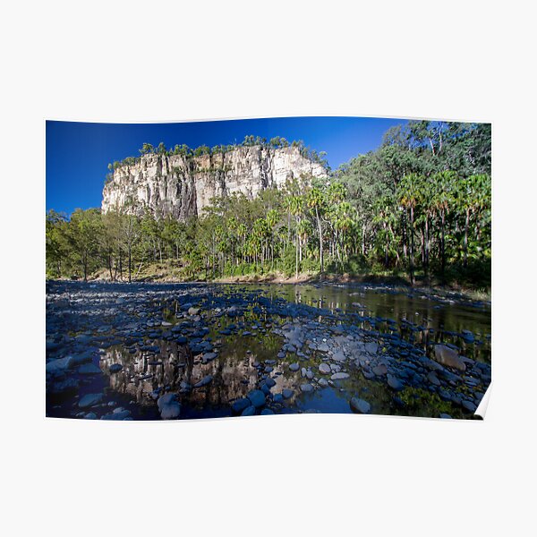 Carnarvon Creek after floods, Carnarvon National Park, 19 April 2012. Poster