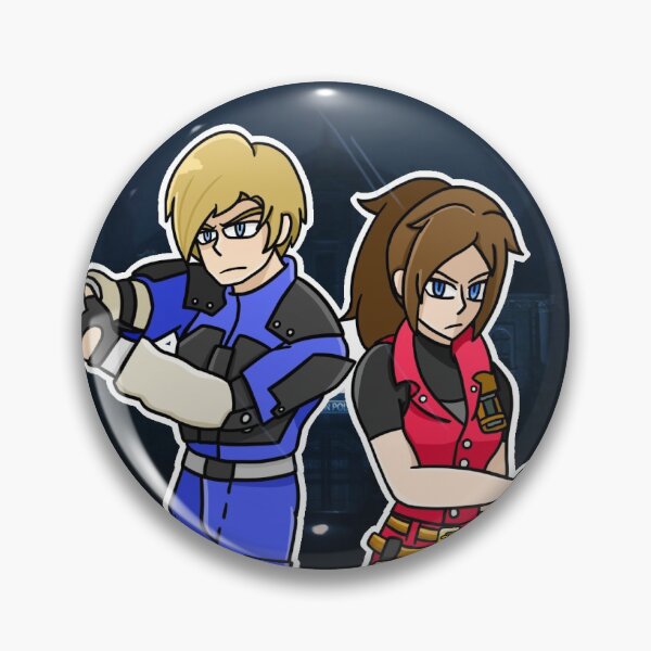 Item preview, Leon Kennedy and Claire Refield designed and sold by JYoshimon.