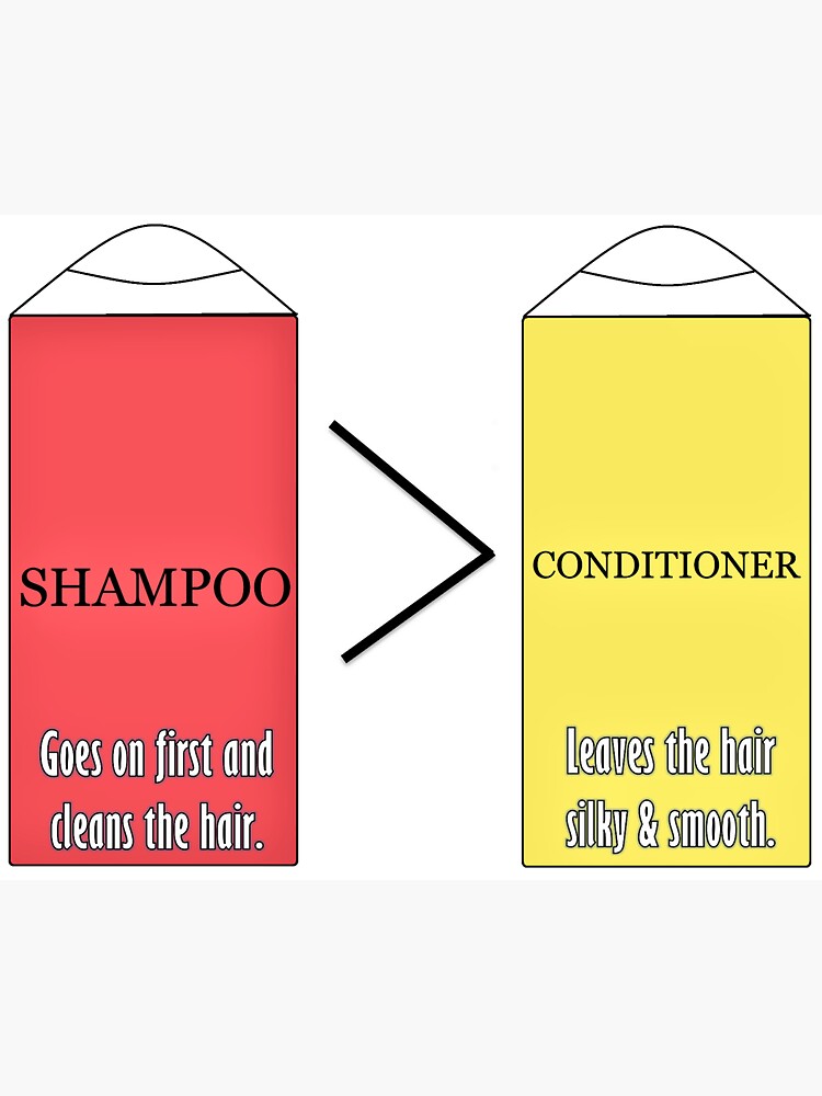 "Billy Madison Shampoo vs. Conditioner (Team Shampoo)" Sticker by
