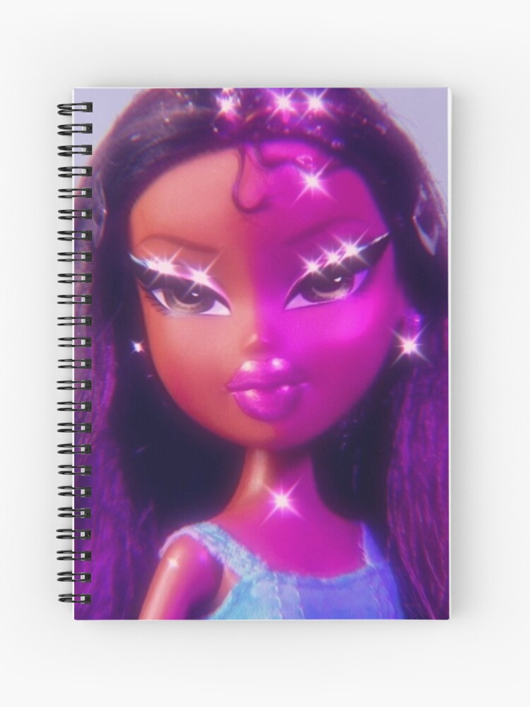 aesthetic bratz 90s y2k aesthetic Spiral Notebook for Sale by rebsunn