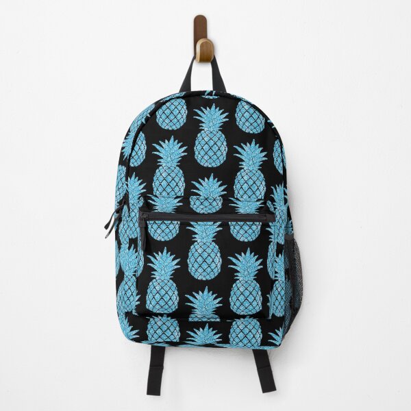 Pastel Blue Pineapple - Glitter Pineapple Backpack
