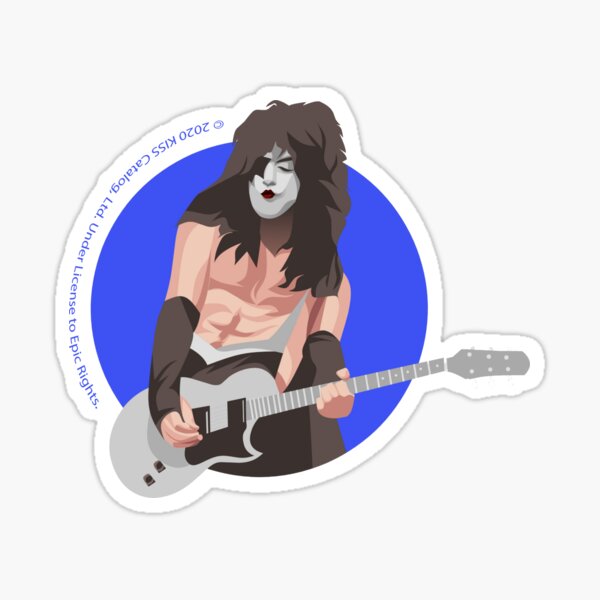 KISS - The Starchild - Wicked Cool Vector Of Star Child Sticker