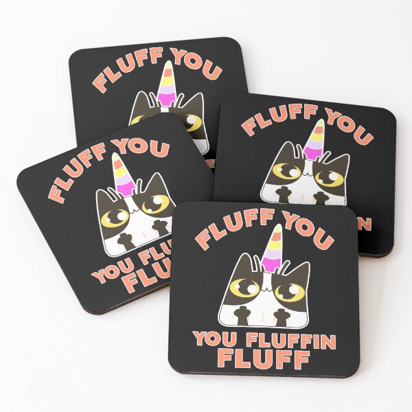 Item preview, Funny Fluff You Fluffin Fluff Unicorn Cat designed and sold by stalafit.