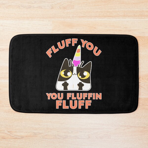 Item preview, Funny Fluff You Fluffin Fluff Unicorn Cat designed and sold by stalafit.