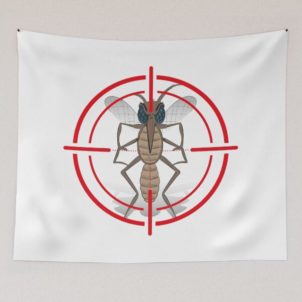 Item preview, Nature, Mosquito with stilt sights signal or target, Front designed and sold by LucianoCosmo.