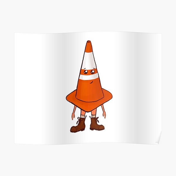 Traffic Cone Posters Redbubble