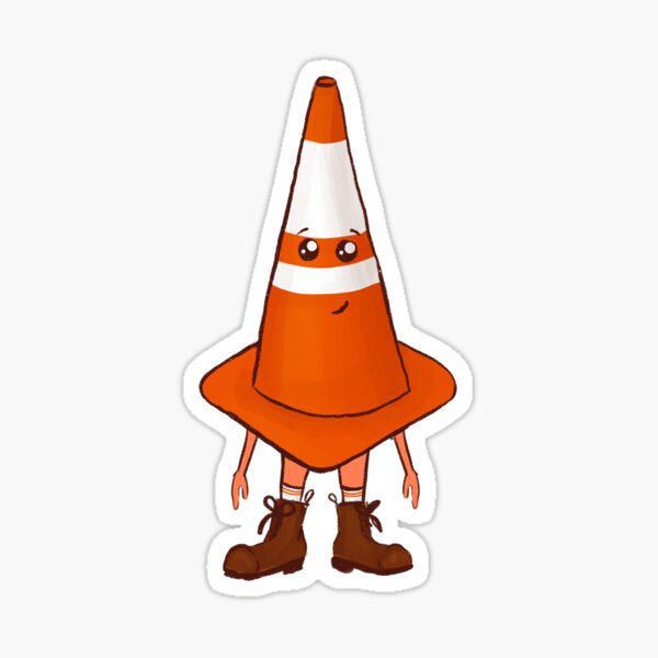 Cute Traffic Cone Gifts Merchandise Redbubble - red traffic cone roblox code