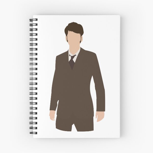 Item preview, 10th Doctor line art V1 designed and sold by TreeSappy.