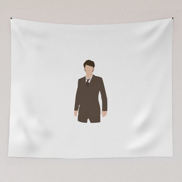 Item preview, 10th Doctor line art V1 designed and sold by TreeSappy.