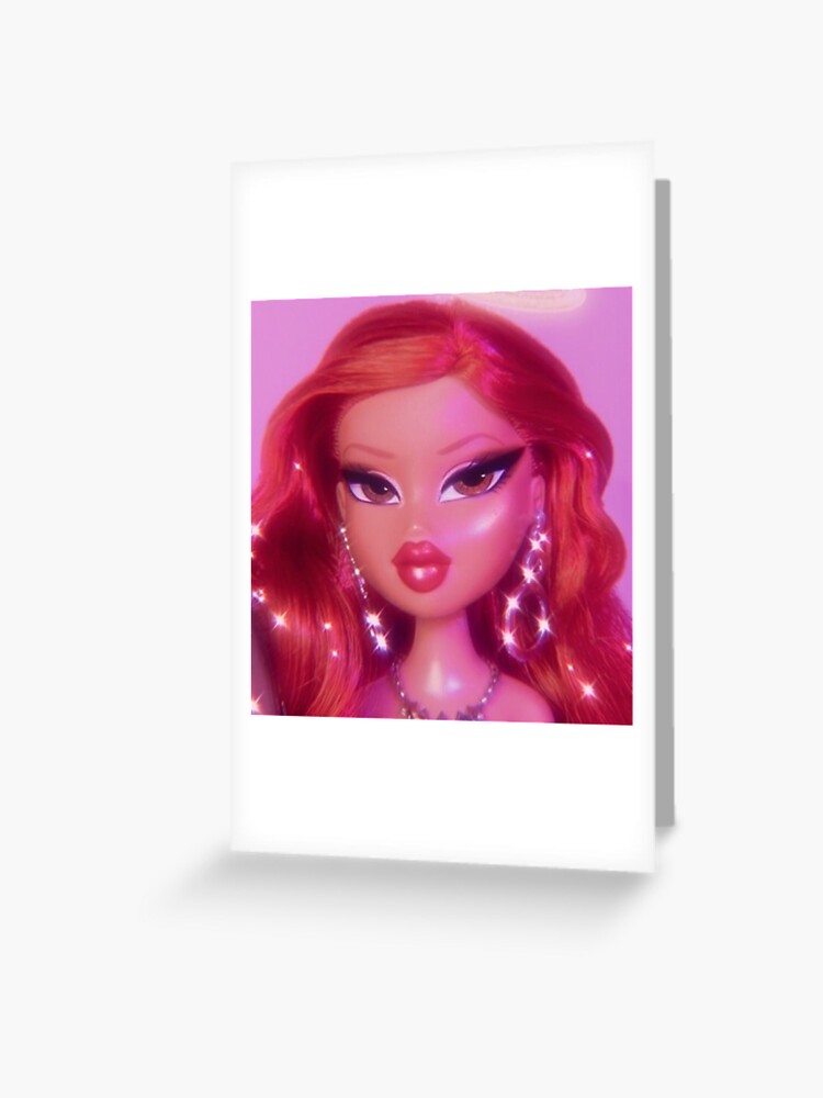 AESTHETIC Y2K PINK BRATZ | Greeting Card