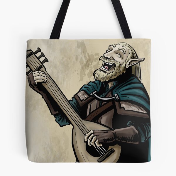 Item preview, Hrilligho Half Elf Bard designed and sold by Dungeonmusings.