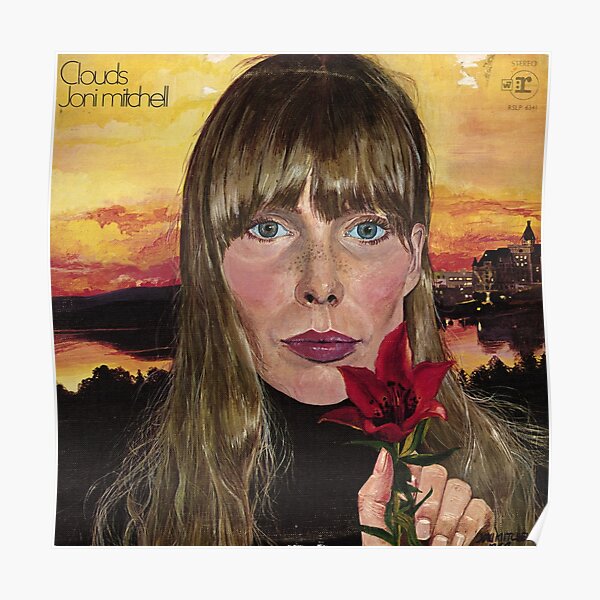 Joni Mitchell Clouds Poster