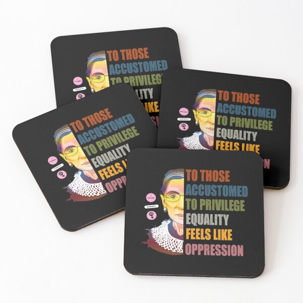 Item preview, Ruth Bader Ginsburg Privilege Oppression Equality Womens designed and sold by TrustedNomads.